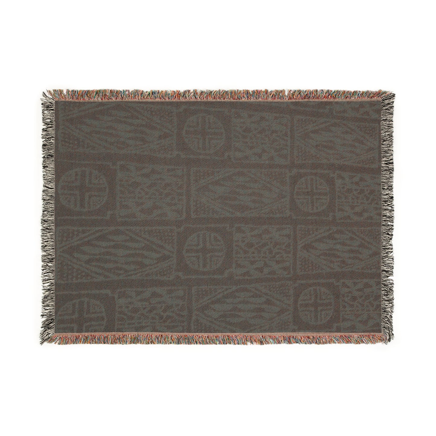 Red Nchen Cozy Woven Blanket - Home Decor & Gifting