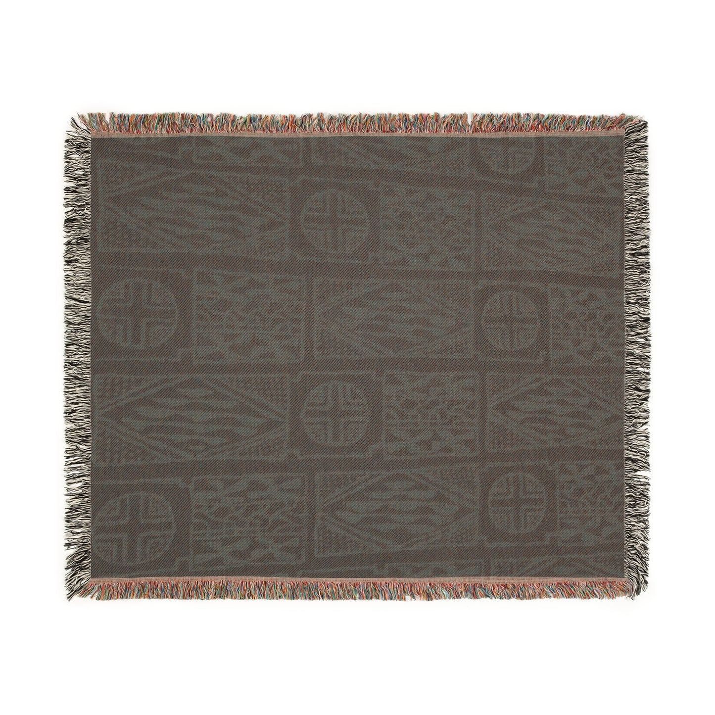 Red Nchen Cozy Woven Blanket - Home Decor & Gifting