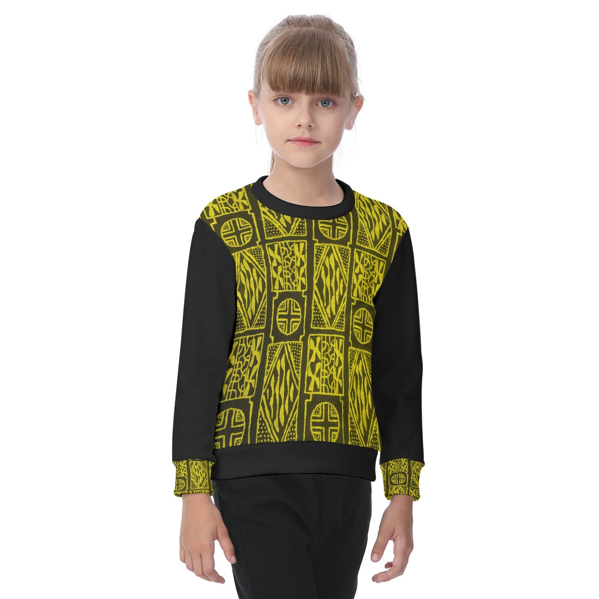 4-12Y Kid's Heavy Fleece Sweatshirt