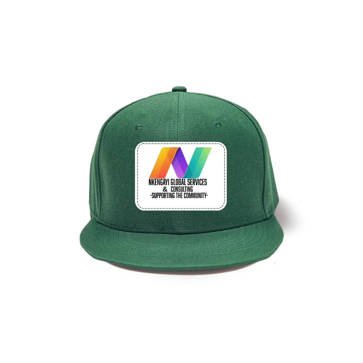 Nkwetta's Biz Snapback Hat with Metal Buckle