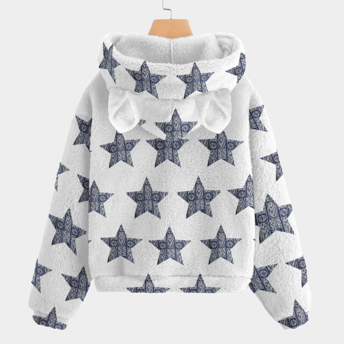 4-8Y Kid’s Borg Fleece Sweatshirt With Ear