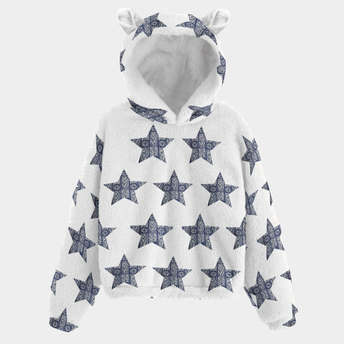 4-8Y Kid’s Borg Fleece Sweatshirt With Ear