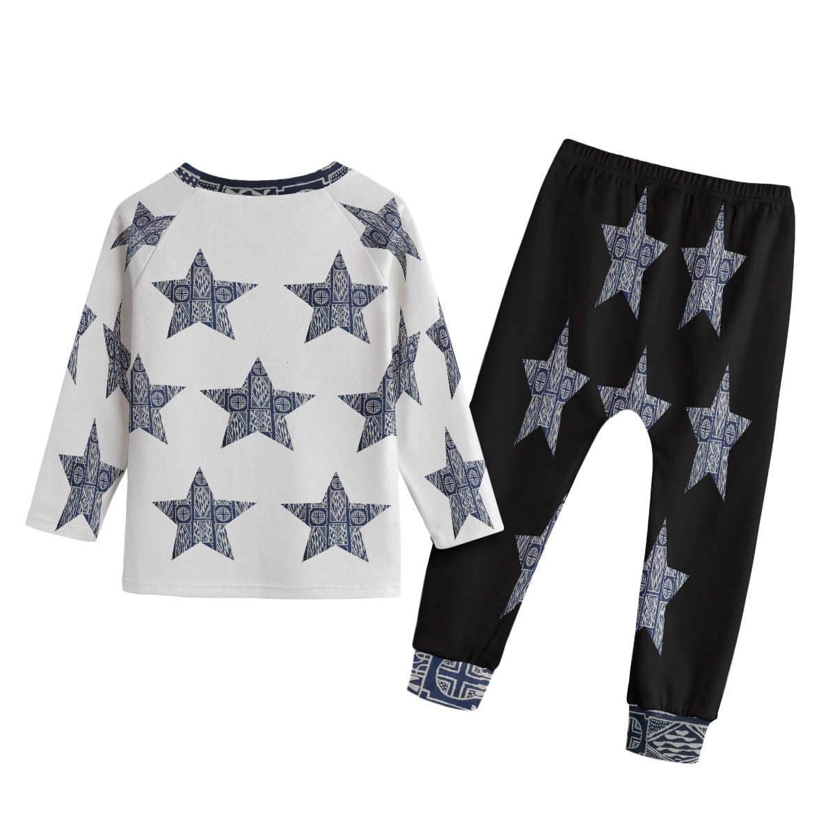 2-8Y Kid's Knitted Fleece Set