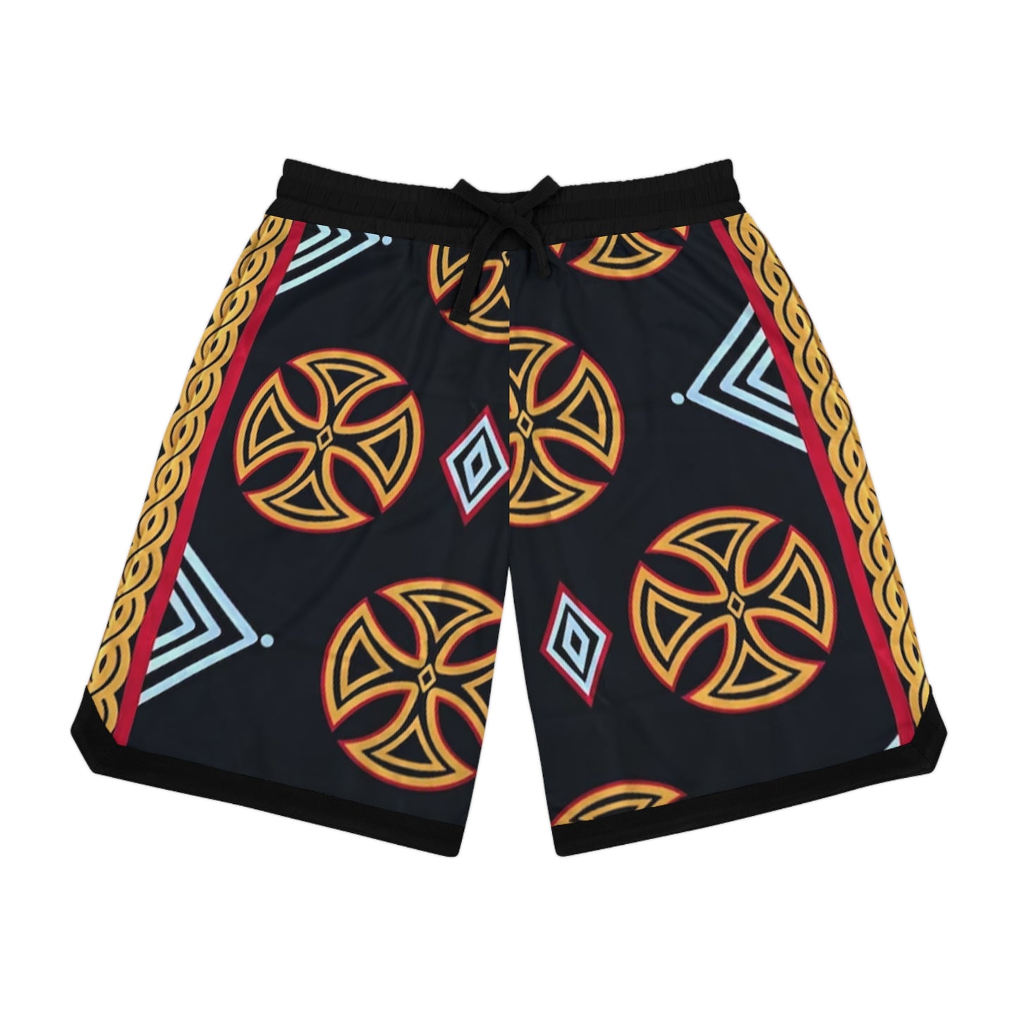 Men's Basketball Rib Shorts XS-4XL