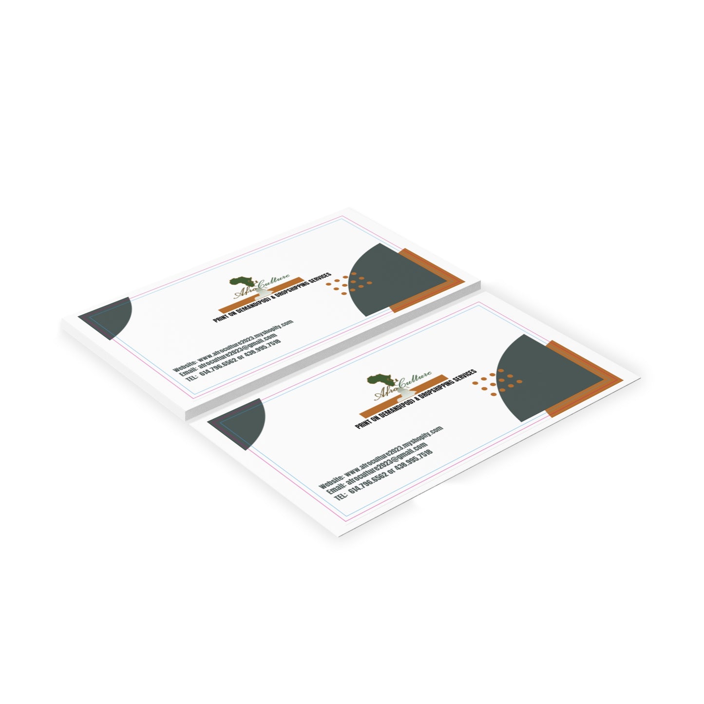 Custom Business Cards - Professional Design for Networking & Branding