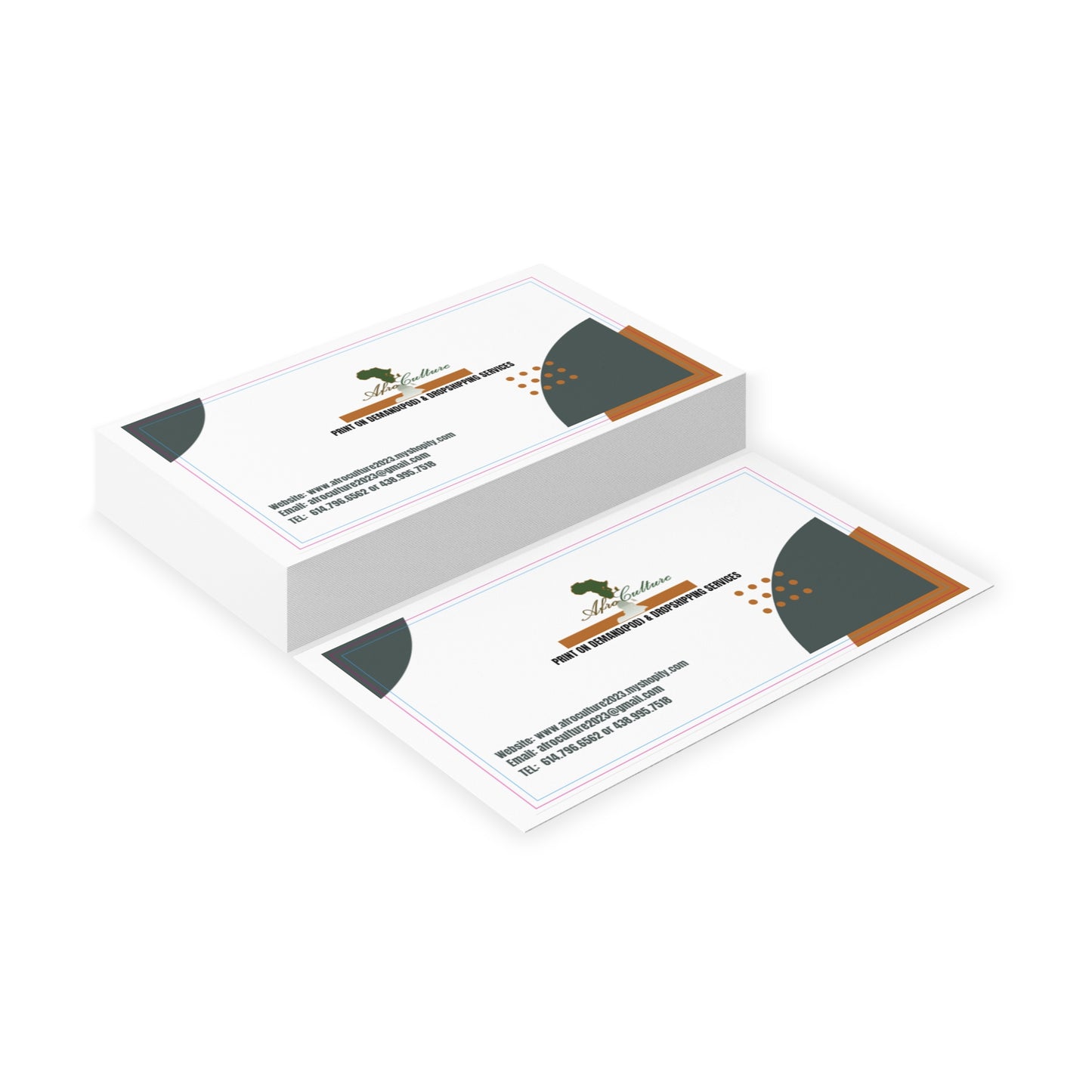 Custom Business Cards - Professional Design for Networking & Branding