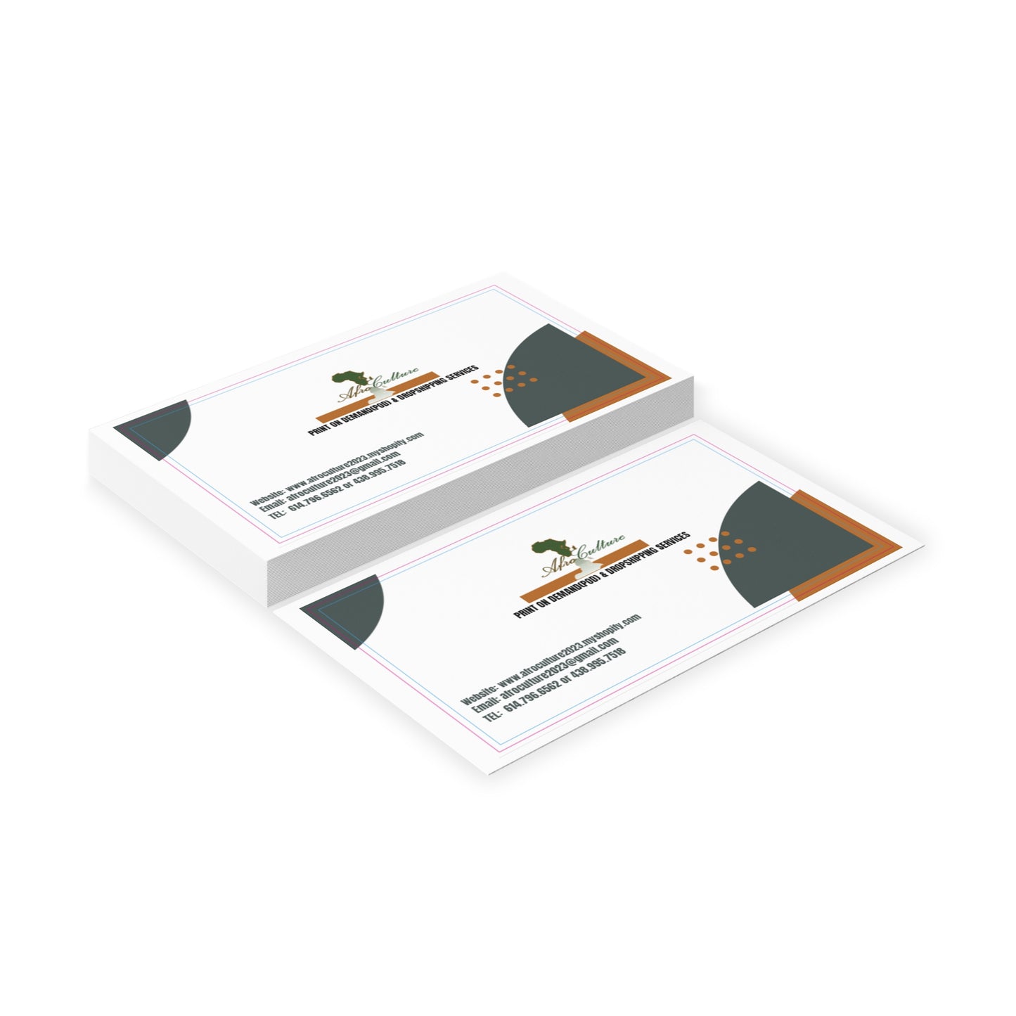 Custom Business Cards - Professional Design for Networking & Branding