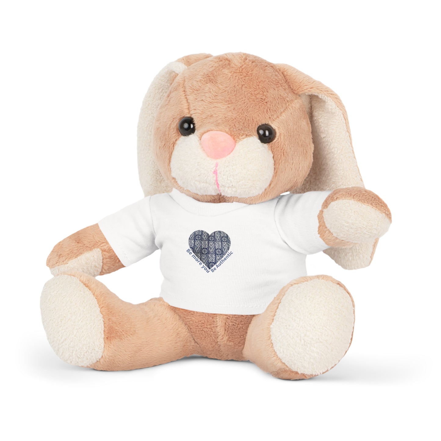 Cuddly Plush Toy with Heartwarming T-Shirt - Perfect Gift for Kids