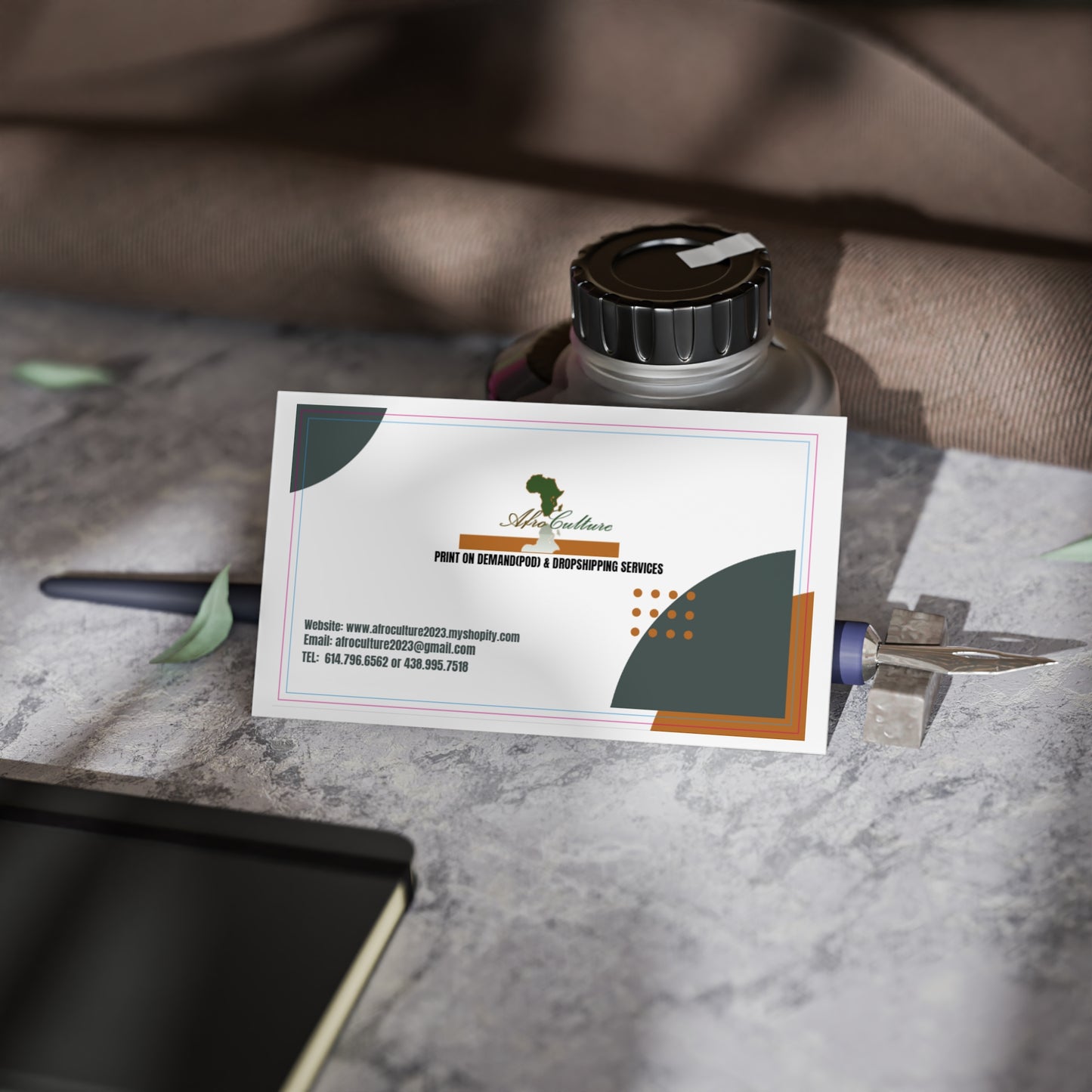 Custom Business Cards - Professional Design for Networking & Branding