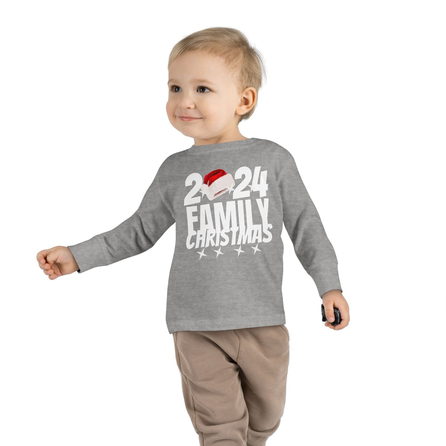 Kids 2T-6T Xmas Long Sleeve Tee