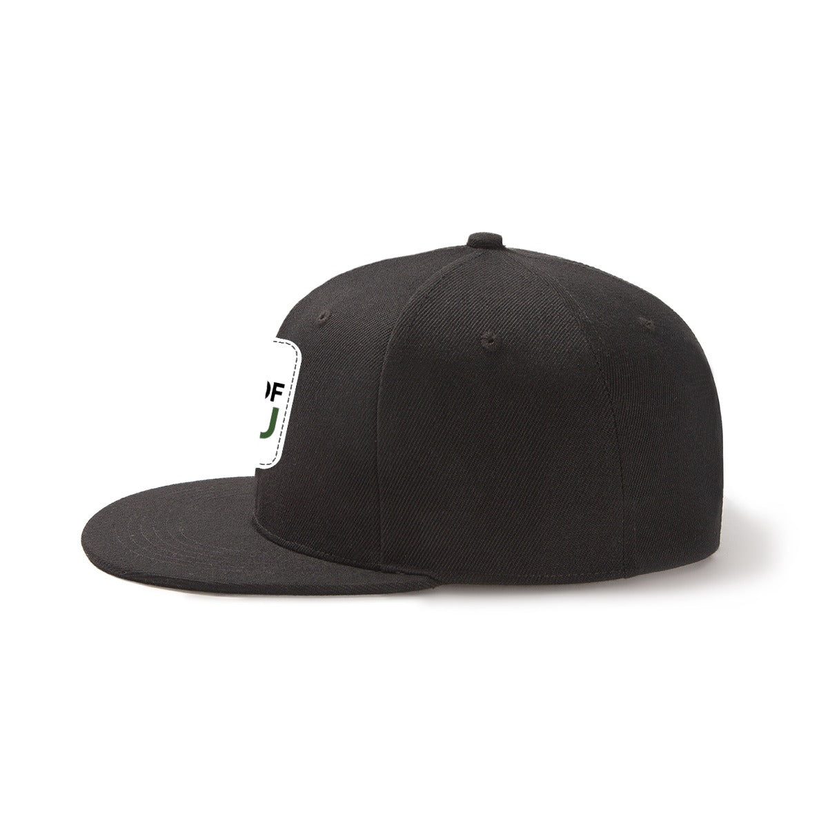 Snapback Hat with Metal Buckle