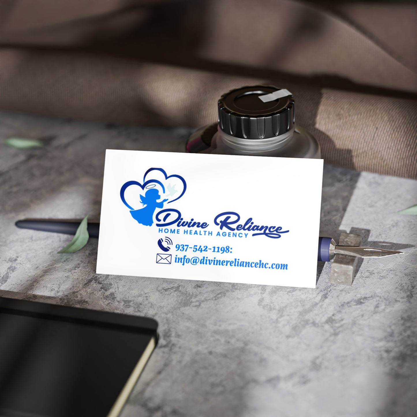 Nkem's Business Cards for Home Health Agency - Custom Made