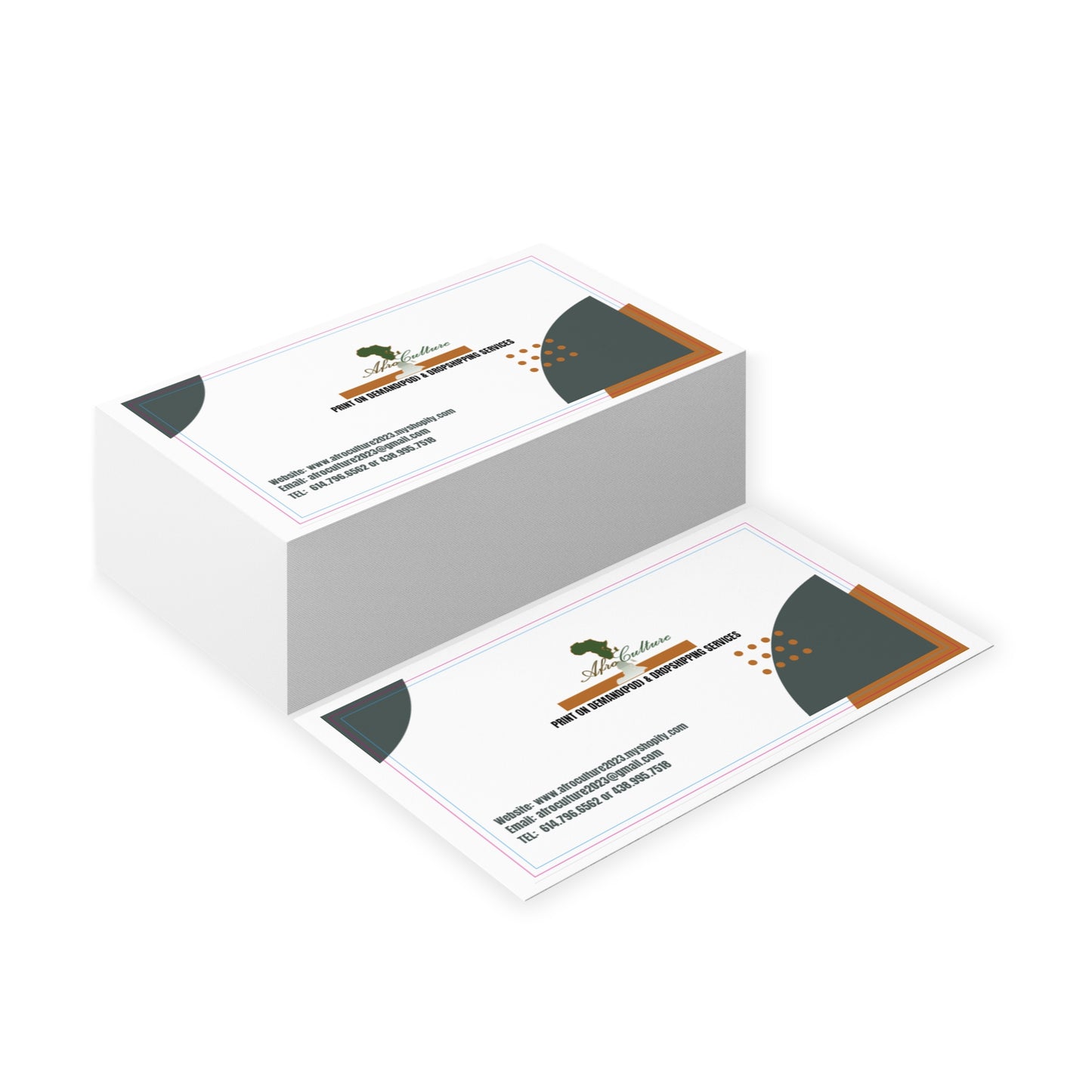 Custom Business Cards - Professional Design for Networking & Branding