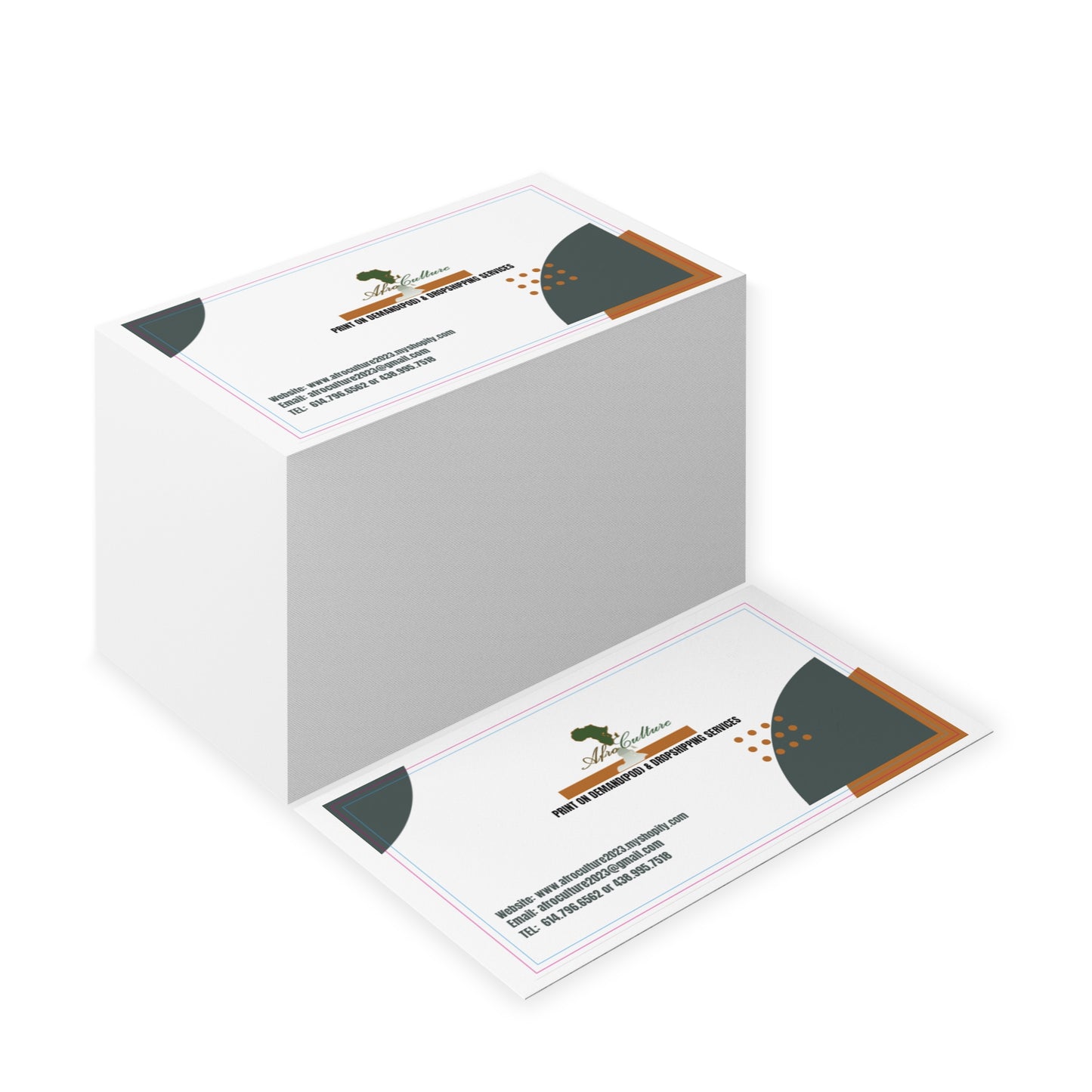 Custom Business Cards - Professional Design for Networking & Branding