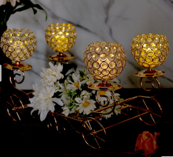 Gold Carriage Centerpiece (without accessories)